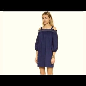 Shoshanna smocked sundress